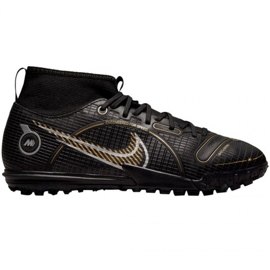 Nike Mercurial Superfly 8 Academy Tf Jr DJ2864 054 fodboldsko sort sort
