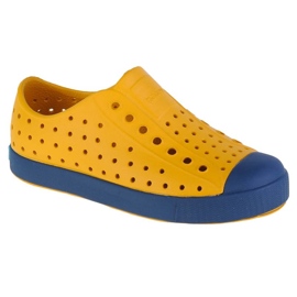 Native Jefferson Youth Jr 15100100-7411 sko flerfarvet gule