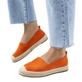Orange Mathea espadriller til kvinder
