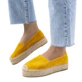 Gule Capelle gennembrudte espadriller