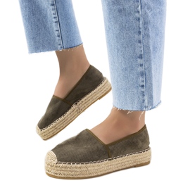 Grønne Capelle gennembrudte espadriller