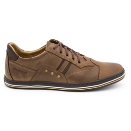 Polbut 1801 brune casual herresko