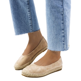 Sipkema beige espadriller til kvinder