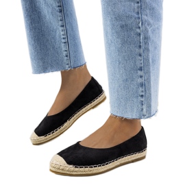 Sorte espadriller til kvinder fra Sipkema
