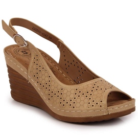 Kilesandaler eVento W EVE349B beige
