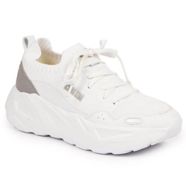 Platform sportssko Big Star W JJ274604 hvid