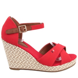 Lamis Red kile sandaler rød