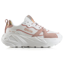Damesneakers Big Star JJ274602 hvid