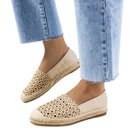 Kiomi beige espadriller