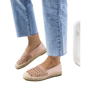 Kiomi pink espadriller lyserød