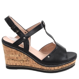 Nancy Black kile sandaler sort