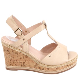 Kilesandaler Nancy Beige