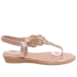 Saida Champagne flip-flops lyserød