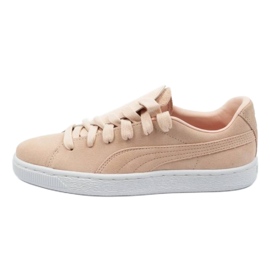 Puma ruskind crush frostet W 370194 01 beige