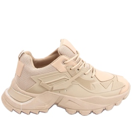 Sana Kaki sportssko til kvinder beige