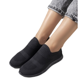 Sorte Santen sportssneakers