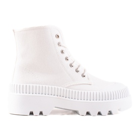 Melisa Moderigtige sneakers på platformen hvid