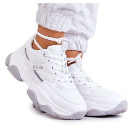 Dame sneakers Sportssko Big Star JJ274579 Hvid