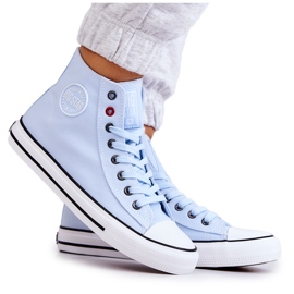 Høje sneakers til kvinder Big Star JJ274209 Blå