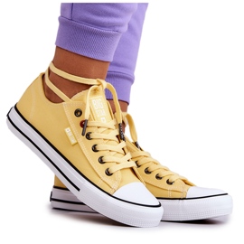 Lave sneakers til kvinder Big Star JJ274A002 Gul