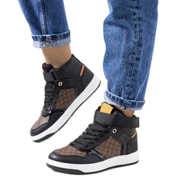 Sorte sneakers fra Emmers brun