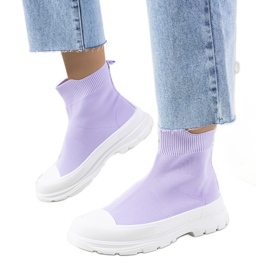 Mickey's lilla ankelsneakers violet