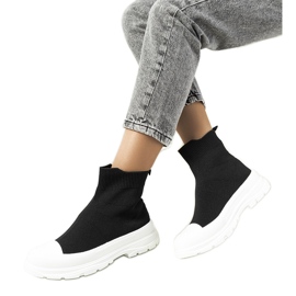 Sorte Mickey ankel sneakers