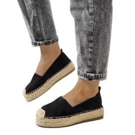 Sorte espadriller til kvinder fra Rhianne
