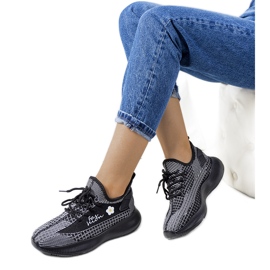 Sorte Molema sportssneakers til kvinder
