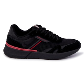 Herre sportssko Sneakers Cross Jeans JJ1R4016C Sort