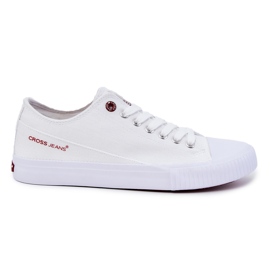 Klassiske herresneakers Cross Jeans JJ1R4031C Hvid