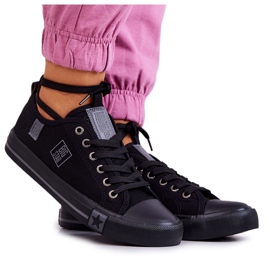 Klassiske lave sneakers Big Star JJ274257 Sort