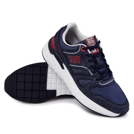Herresneakers Big Star JJ174277 Marineblå