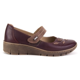 Filippo 341 sko C. Cherry rød
