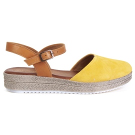 Filippo 03065-07 / 00-5 Gule sandaler
