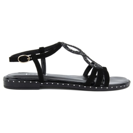 Sandaler Filippo 1453N sort ruskind