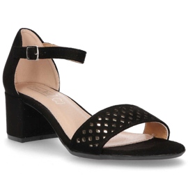 Filippo DS1351 / 20 Bk Sorte sandaler