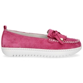Lædersko Filippo DP021 / 20 Fh pink lyserød