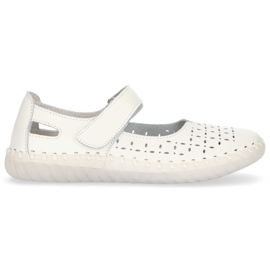 Lædersko Filippo DP1262 / 20 Wh hvid