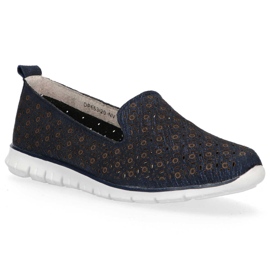 Filippo DP663 / 20 Nv Navy sko marine blå