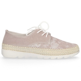 Lædersko Filippo DP701 / 20 Be beige