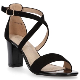Filippo DS1276 / 20 Bk sorte sandaler
