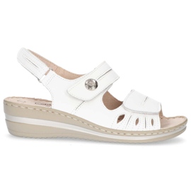 Filippo DS1402 / 20 Wh Hvide sandaler