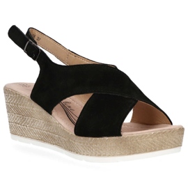 Filippo DS1331 / 20 Bk Sorte sandaler