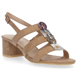 Filippo DS1291 / 20 Beige Sandaler brun