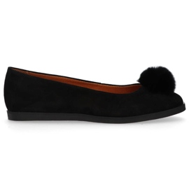 Ballerina Filippo 1320 Sort ruskind