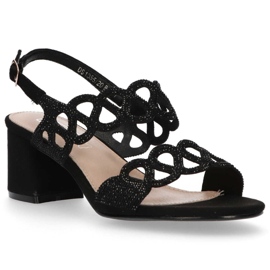 Filippo DS1355 / 20 Bk Sorte sandaler