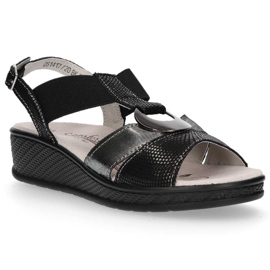 Filippo DS1417 / 20 Bk Sorte sandaler