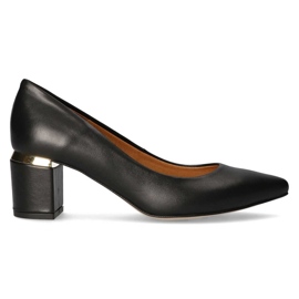 Filippo Premium 2047 Black Lico pumps sort