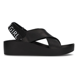 Lædersandaler Filippo DS2060 / 21 Bk sorte